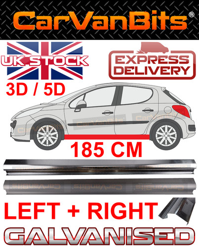 For peugeot 207 sill - for,