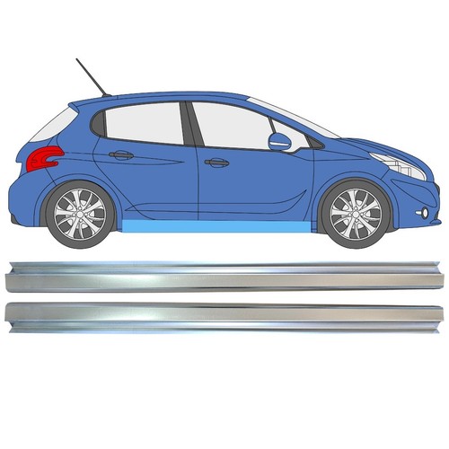 Sill repair panel for - , peugeot