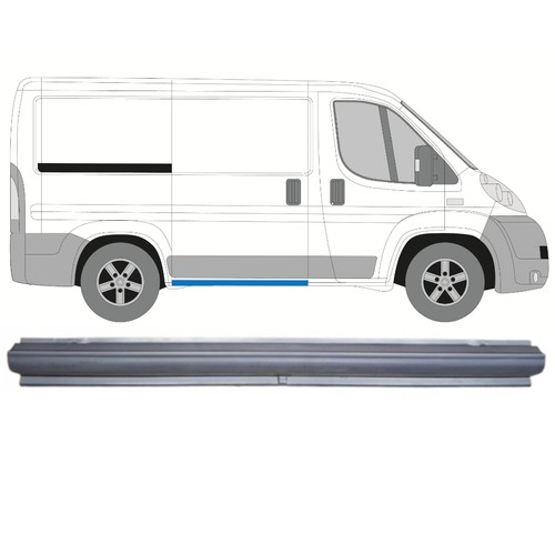 Sliding door sill - repair, panel