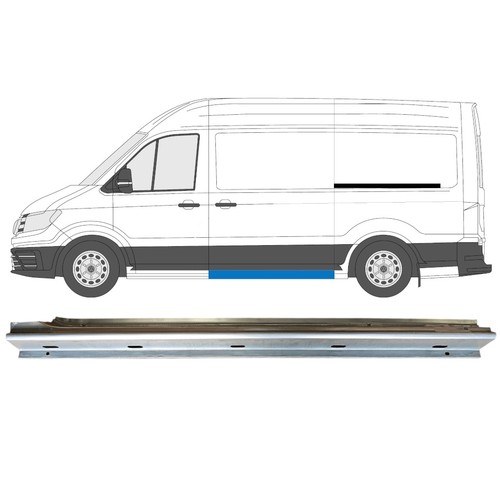 Sliding door sill repair - , panel