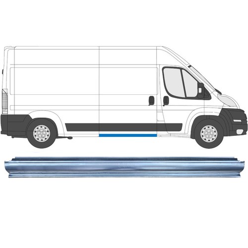Sliding door sill - , panel