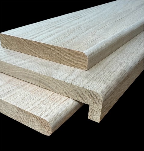 Solid oak window - solid, sill