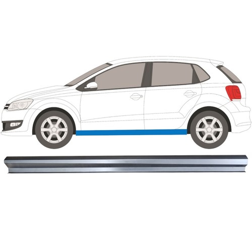 Sill repair panel for