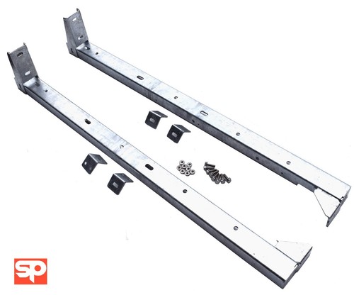 Pair galvanised sill rail - pair,